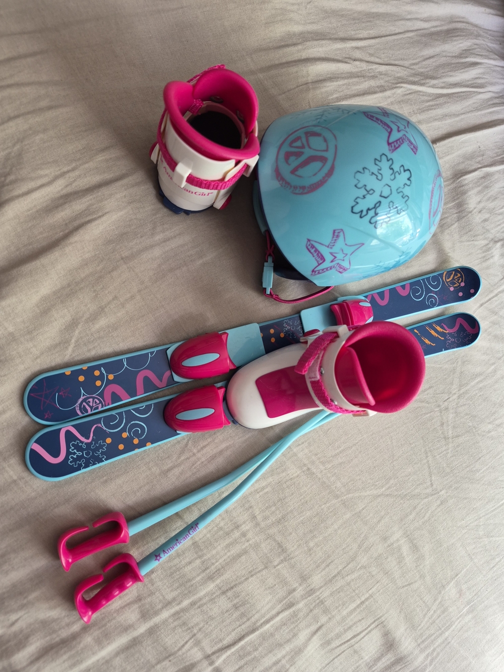 American Girl Ski Accesories